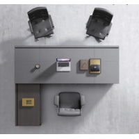 辦公家具創意簡約現代大班臺老板桌總裁桌單人經理桌主管桌椅