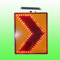 同步太陽能誘導標志牌 同步led誘導標志牌交通設施廠家