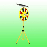 華源智控太陽能回轉燈 圓形回轉警示燈包郵